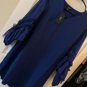 Blue mini dress by Alfani.